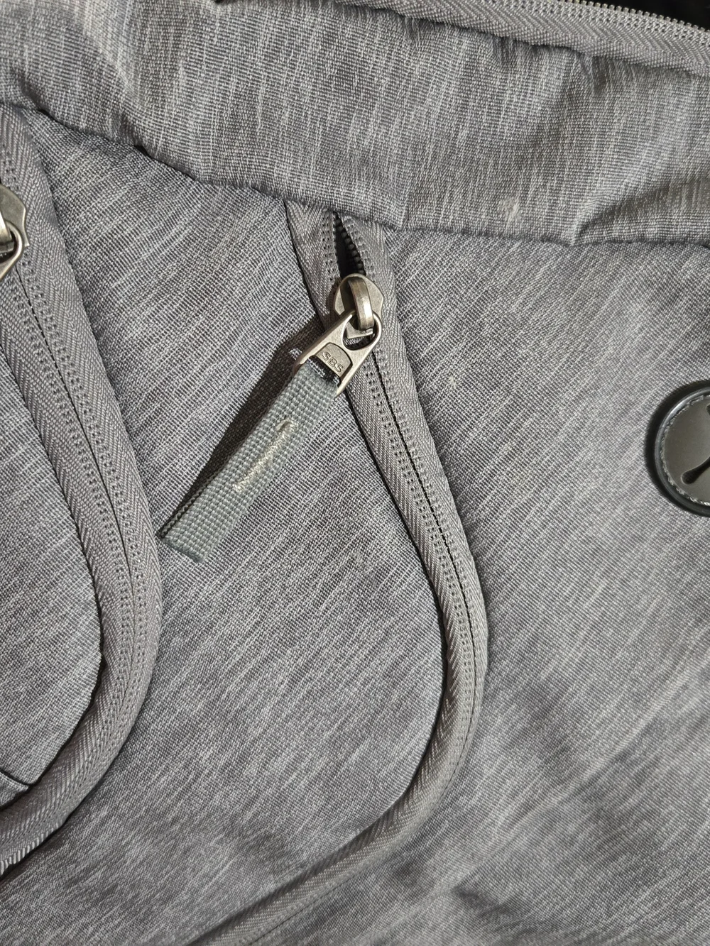 Gray Sling Backpack for Men - Everyday Commuter Pack